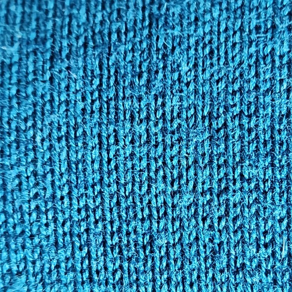 CAbi Ever Cardigan Sweater Womens Medium # 3368 Snap Front‎ Casual Teal Luxury - Picture 7 of 16